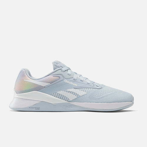 Women's Reebok Nano X4, Pale Blue/Footwear White/Pale Blue, 9 B Medium - Skoutley Outdoors LLC