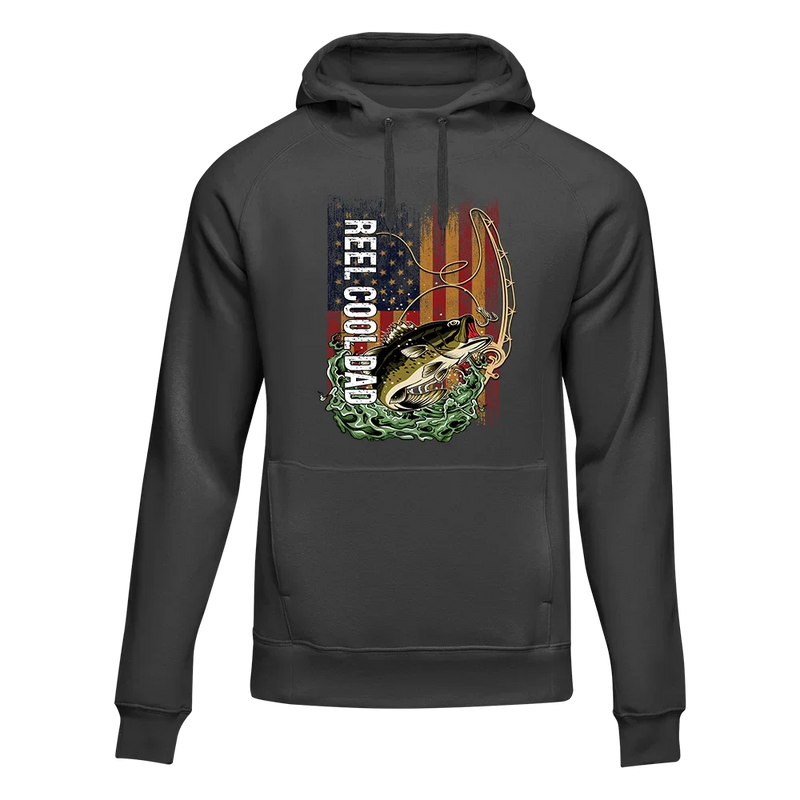 Load image into Gallery viewer, Reel Cool Dad Unisex Hoodie
