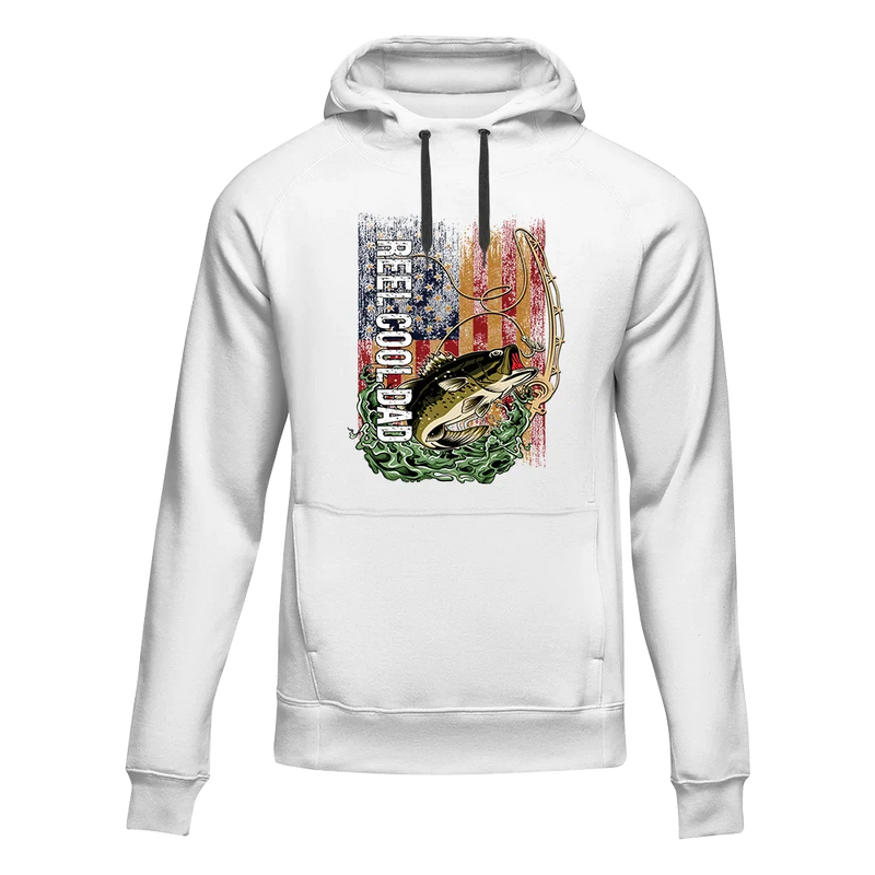Load image into Gallery viewer, Reel Cool Dad Unisex Hoodie
