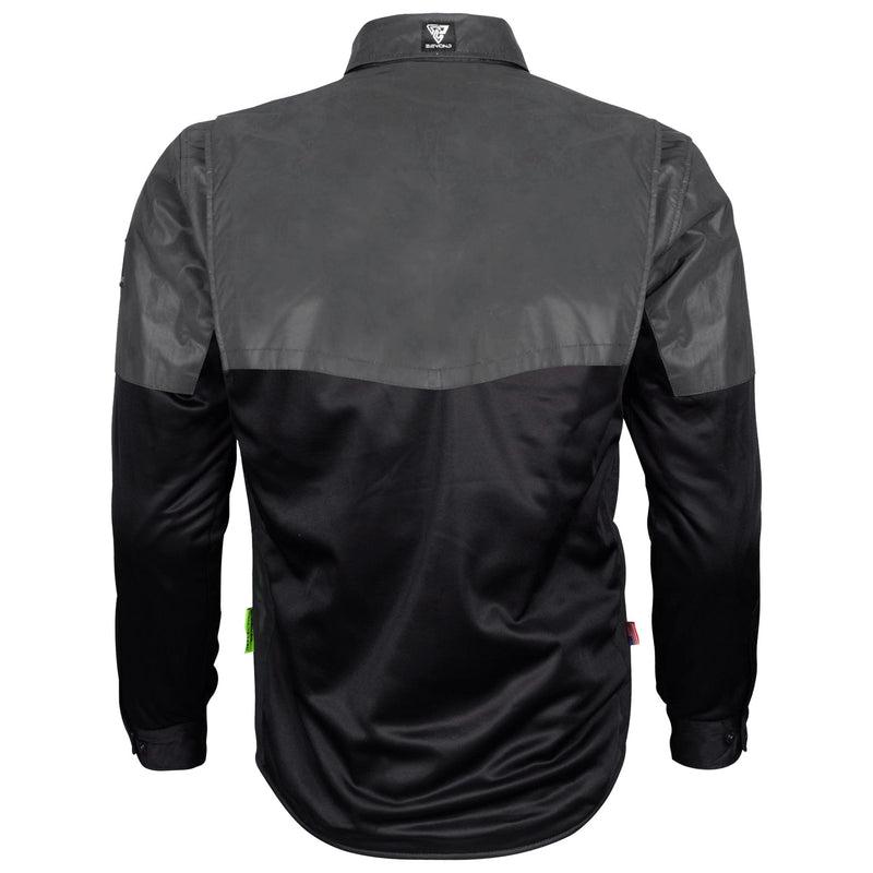 Load image into Gallery viewer, Ultra Reflective Shirt &quot;Nightfall Nebula&quot; - Black with Pads

