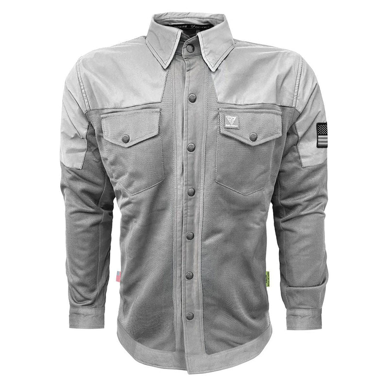 Load image into Gallery viewer, Summer Mesh Reflective Shirt "Twilight Titanium" - Gray
