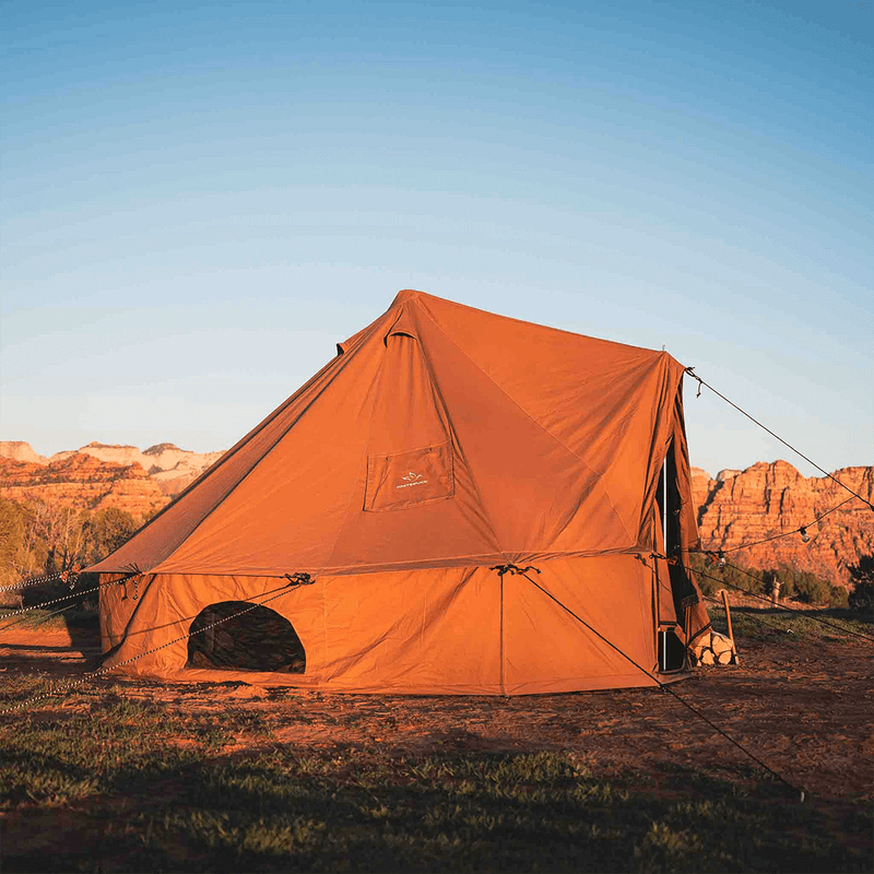 Load image into Gallery viewer, USED - 20' Regatta Bell Tent - Desert Red
