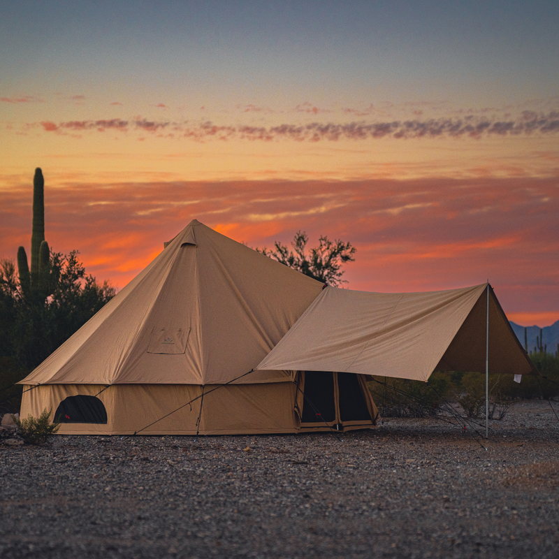 Load image into Gallery viewer, Awning for Bell tents
