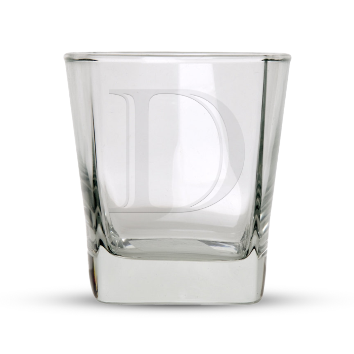 Load image into Gallery viewer, Monogrammed Rock Glasses (Set of 2)
