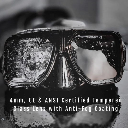 USCG Rescue Swimmer Dive Mask and Snorkel Combo