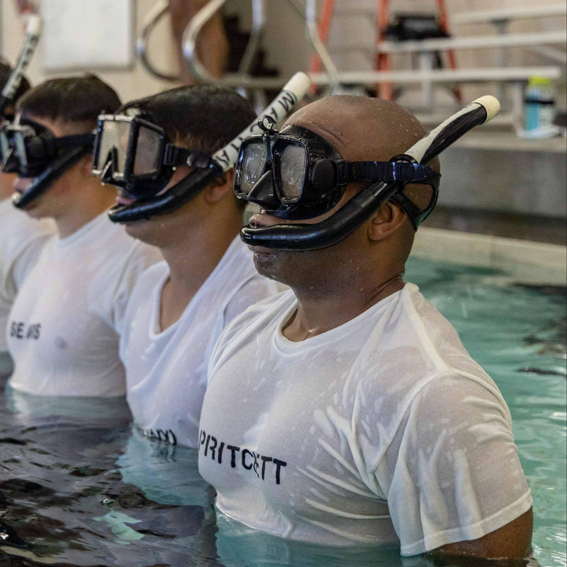 Load image into Gallery viewer, USCG Rescue Swimmer Dive Mask and Snorkel Combo
