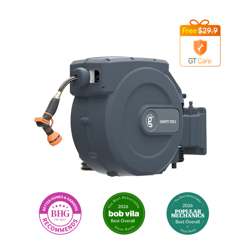 Load image into Gallery viewer, Retractable Garden Hose Reel 62ft-155ft
