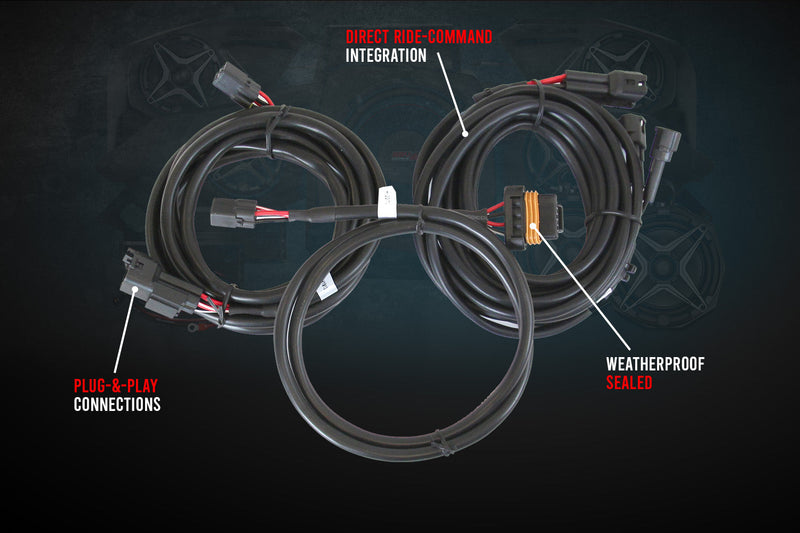 Load image into Gallery viewer, 2021-2024 Polaris RZR Pro 8in Cage-Mounted Speaker Pods for Ride-Command
