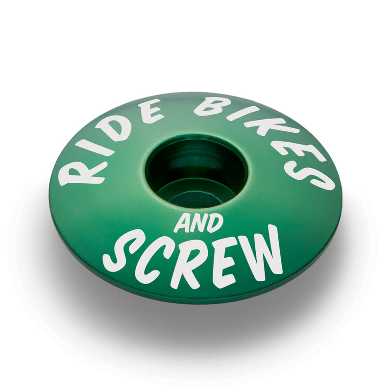Load image into Gallery viewer, Ride Bikes &amp; Screw Bicycle Headset Cap
