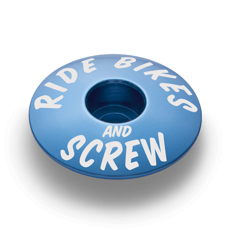Load image into Gallery viewer, Ride Bikes &amp; Screw Bicycle Headset Cap
