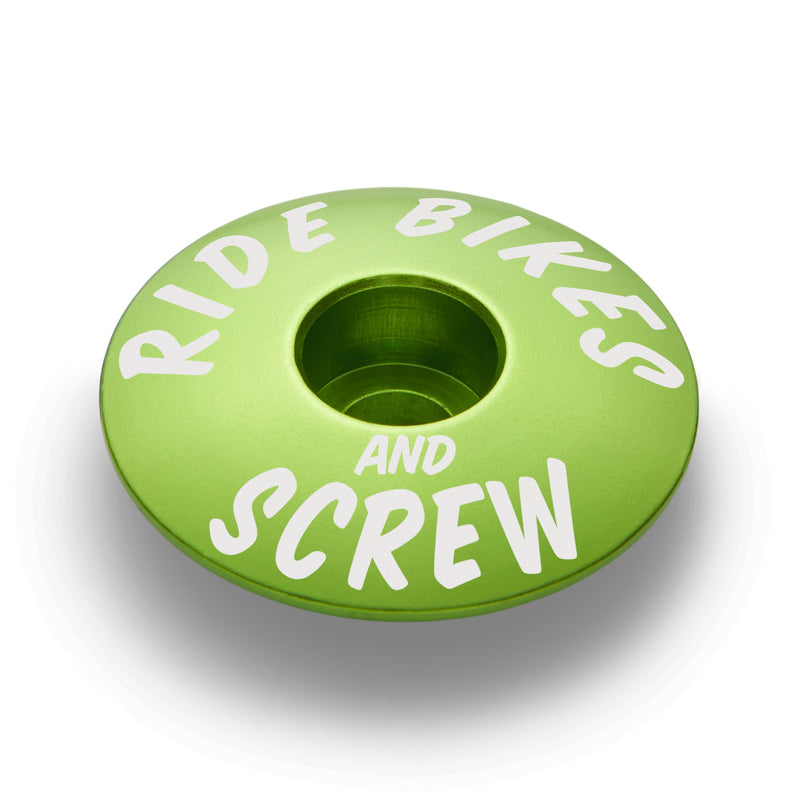 Load image into Gallery viewer, Ride Bikes &amp; Screw Bicycle Headset Cap
