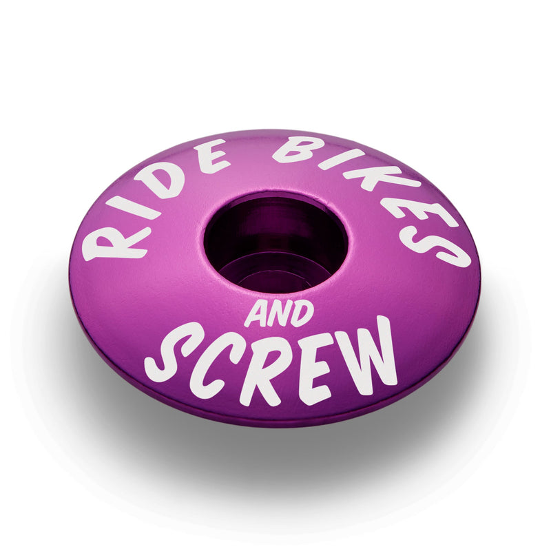 Load image into Gallery viewer, Ride Bikes &amp; Screw Bicycle Headset Cap
