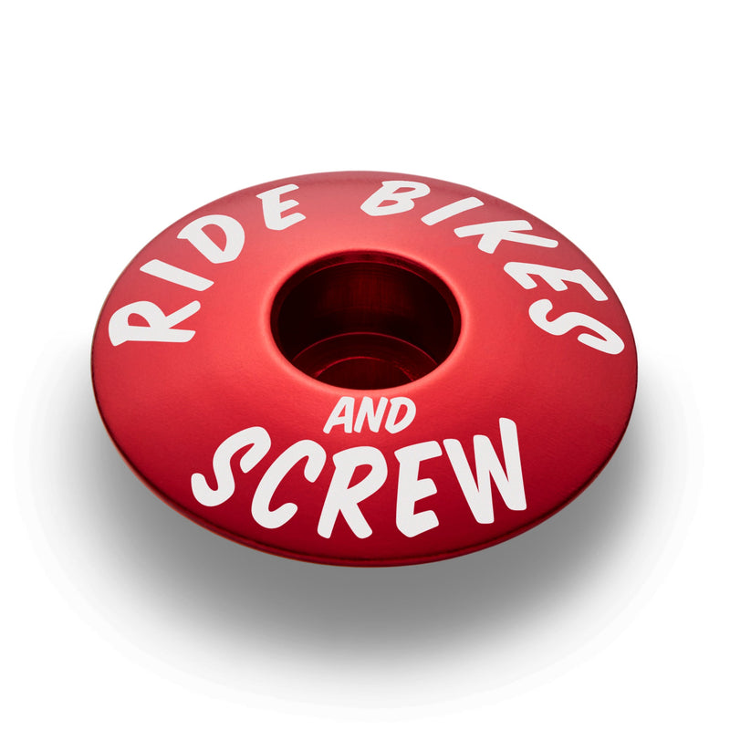 Load image into Gallery viewer, Ride Bikes &amp; Screw Bicycle Headset Cap
