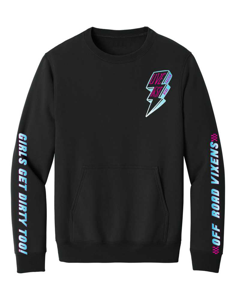 Load image into Gallery viewer, Ride Fast Pocket Crew Sweatshirt
