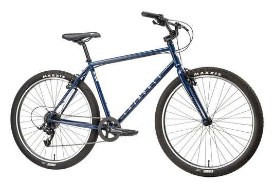 Fairdale Ridgemont 27.5″ Complete Cruiser Bike - Gloss Midnight Blue