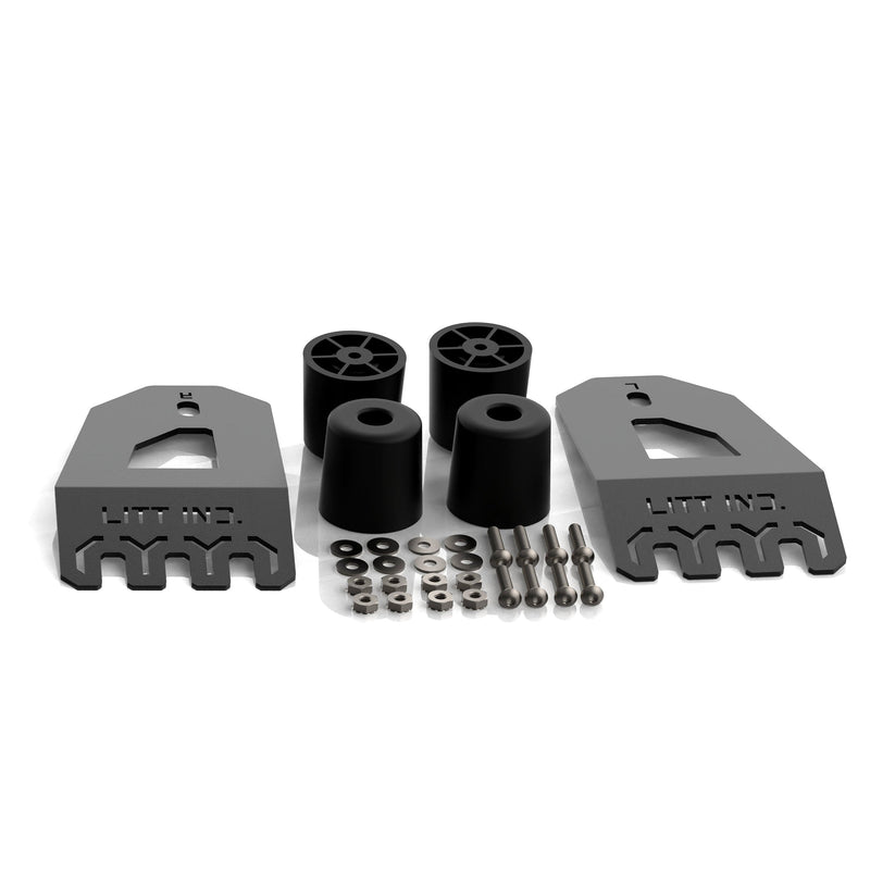 Load image into Gallery viewer, 22 Inch RIGID Toolbox Mounts for Polaris RZR XP / XP4 / 1000 / Turbo / Turbo S - Litt Industries
