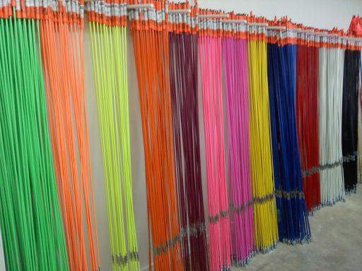 Load image into Gallery viewer, Marshin Whips RipRods Day Whips | High Visibility Safety Pair
