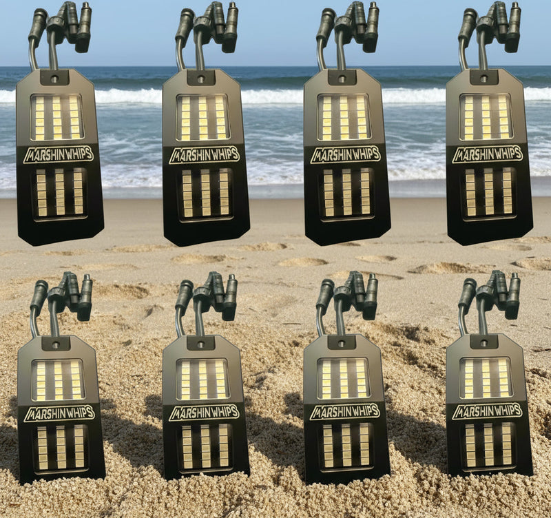 Load image into Gallery viewer, Marshin Whips Roswell X-2 Billet Rock Lights | 16 Pod Kit
