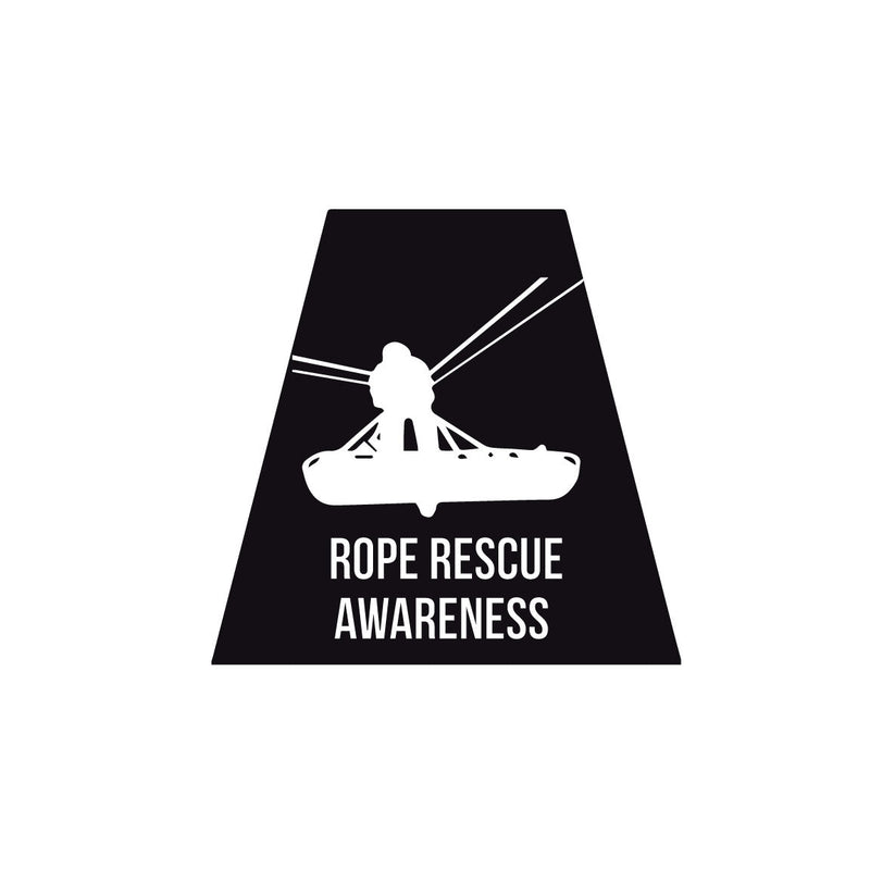Load image into Gallery viewer, ROPE RESCUE AWARENESS REFLECTIVE HELMET (TET) TETRAHEDRON
