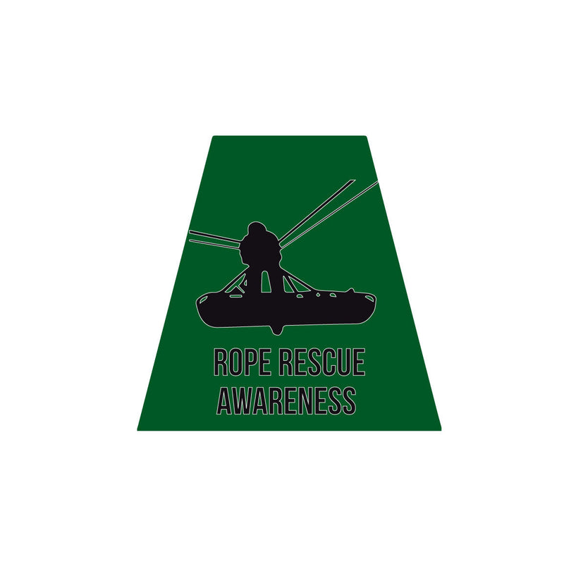 Load image into Gallery viewer, ROPE RESCUE AWARENESS REFLECTIVE HELMET (TET) TETRAHEDRON
