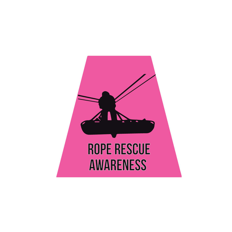 Load image into Gallery viewer, ROPE RESCUE AWARENESS REFLECTIVE HELMET (TET) TETRAHEDRON
