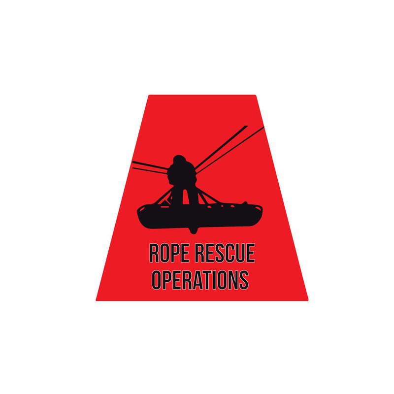 Load image into Gallery viewer, ROPE RESCUE OPERATIONS REFLECTIVE HELMET (TET) TETRAHEDRON
