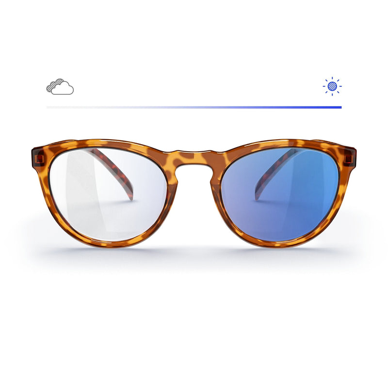 Load image into Gallery viewer, Tortoise Round Prescription Transitions® Colors
