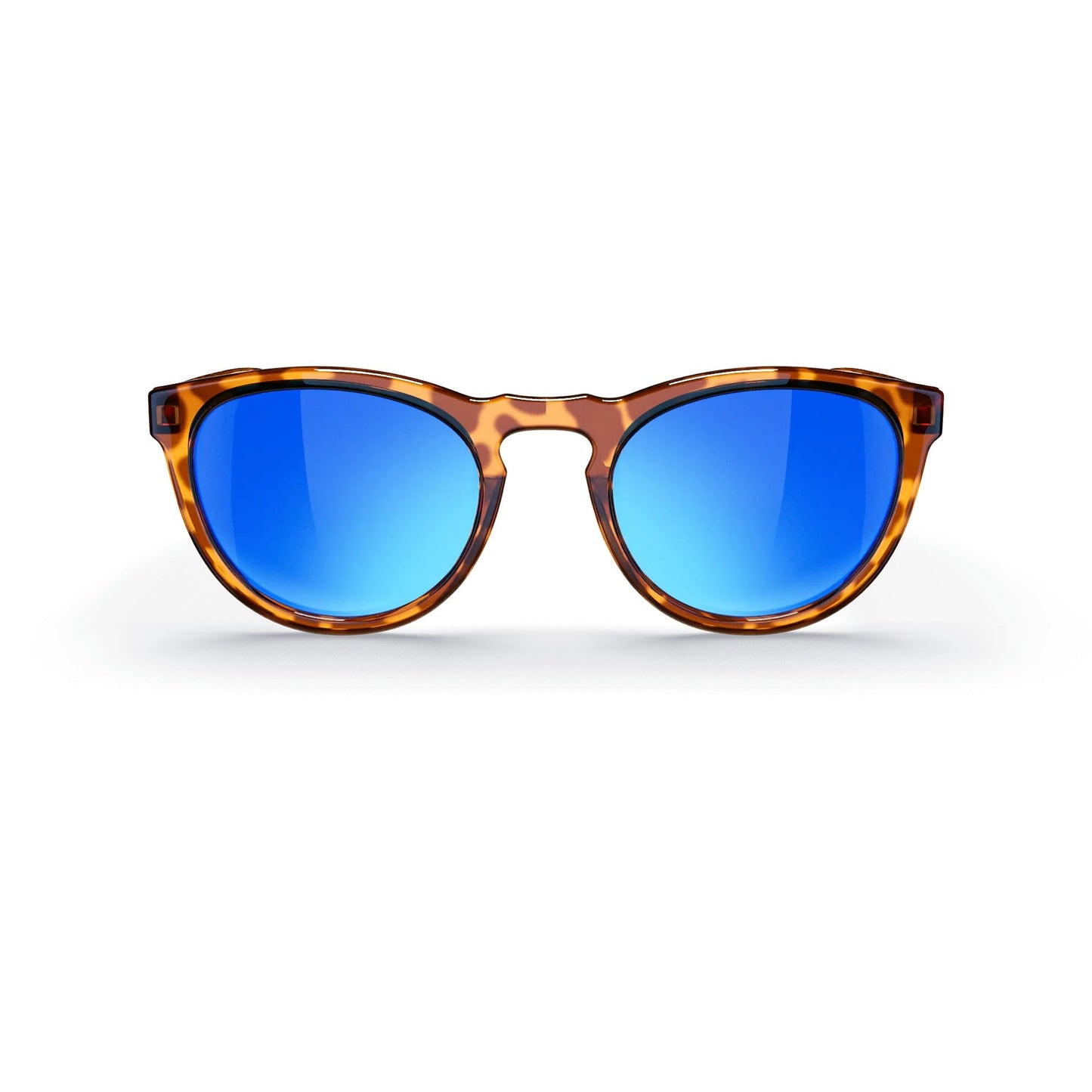 Tortoise Round Prescription Polarized Polycarbonate Sunglasses