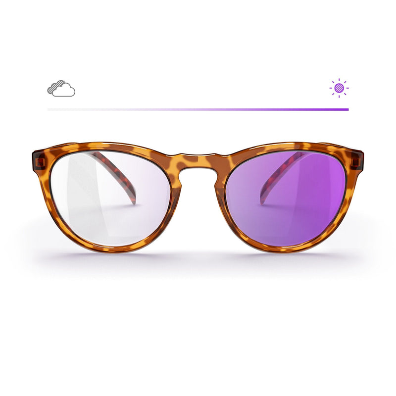 Load image into Gallery viewer, Tortoise Round Prescription Transitions® Colors
