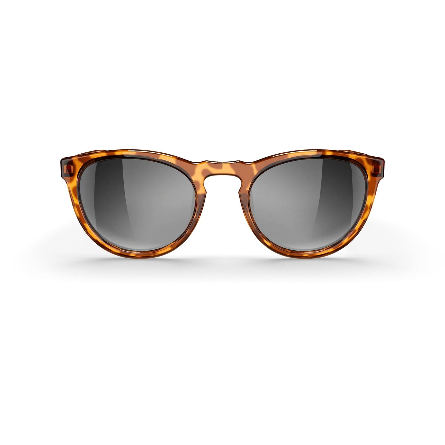Tortoise Round Prescription Polarized Polycarbonate Sunglasses