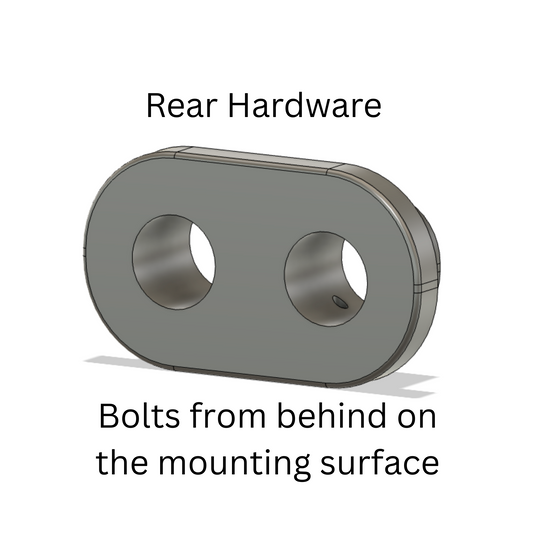 Dual Flush Mount for Intercom Cables – Rugged Radios and PCI Compatible