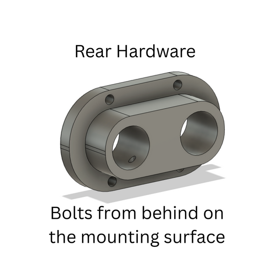 Dual Flush Mount for Intercom Cables – Rugged Radios and PCI Compatible