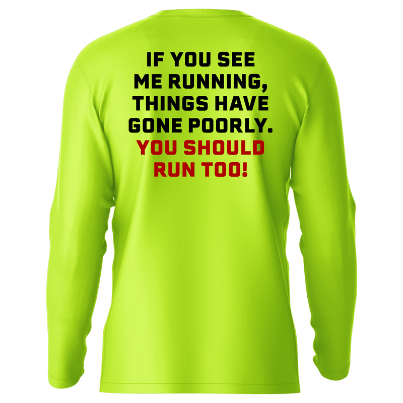 Load image into Gallery viewer, Run - Hi-Visibility UPF 50 Long Sleeve Sun Shirt
