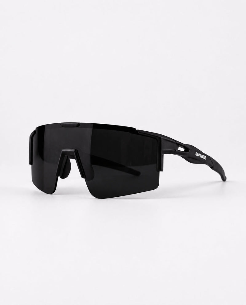 Load image into Gallery viewer, Blackout Polarized Running Sunglasses - UV400 for Men &amp; Women | X365

