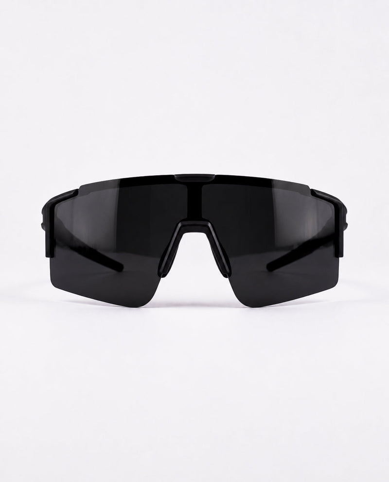 Load image into Gallery viewer, Blackout Polarized Running Sunglasses - UV400 for Men &amp; Women | X365
