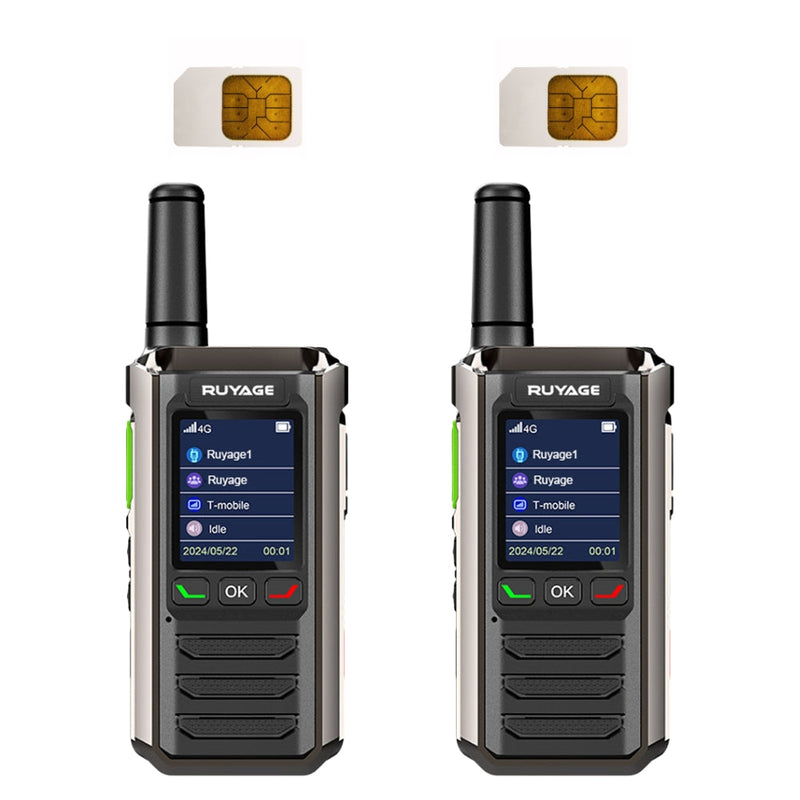 Load image into Gallery viewer, Ruyage R0 Two Way Radio Nationwide LTE Push-to-Talk Walkie Talkie

