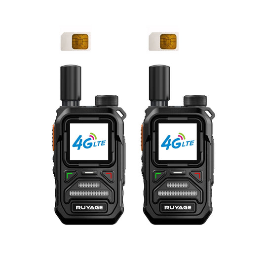 Ruyage X10 Two Way Radio Nationwide LTE Push-to-Talk Walkie Talkie