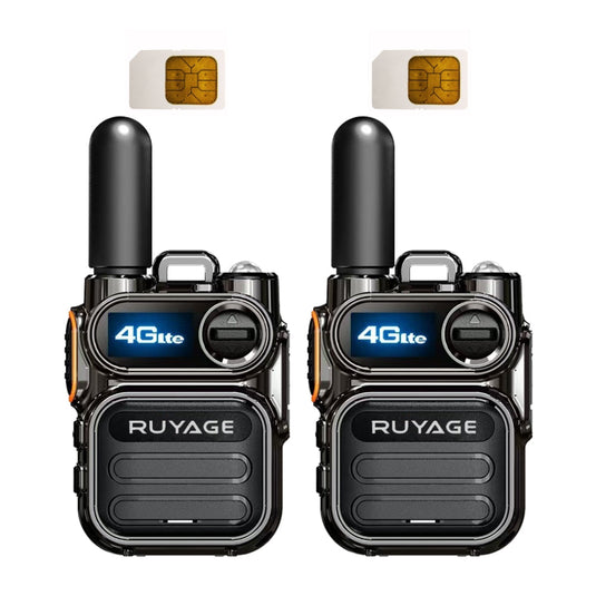 Ruyage X40 Two Way Radio Nationwide LTE Push-to-Talk Walkie Talkie