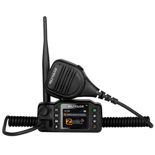 Ruyage Zello PTT 4G LTE Vehicle Mounted Mobile Two Way Radio