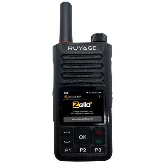 Ruyage RY68 Zello Push-to-Talk 4G LTE Long Range PoC Radio