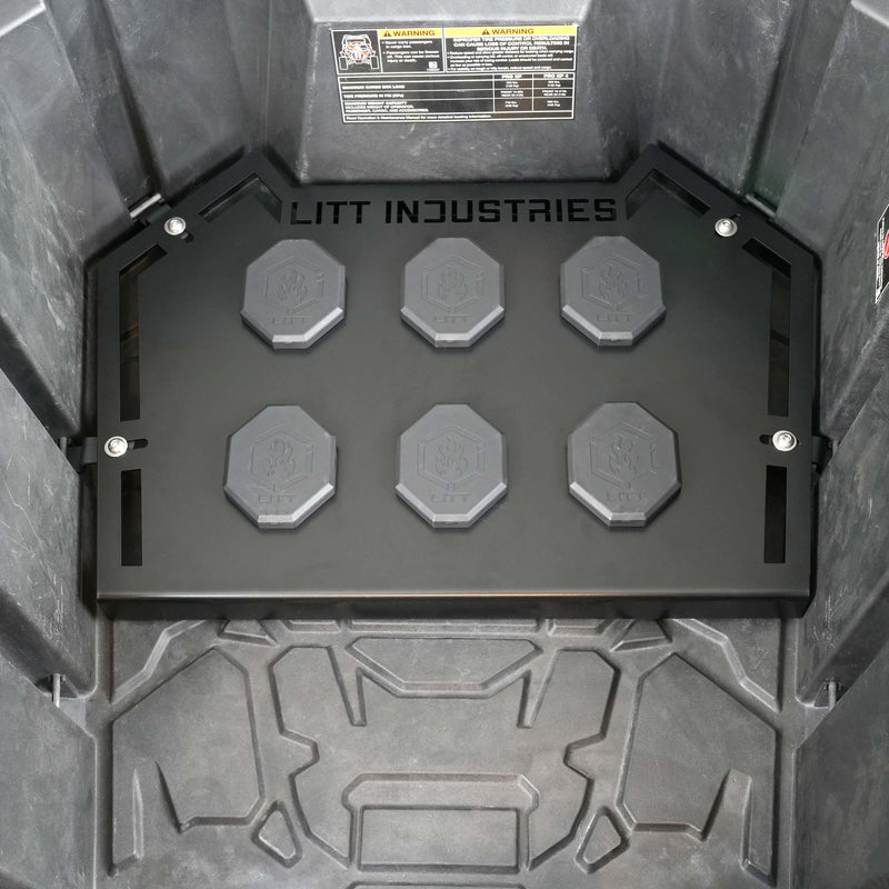 Load image into Gallery viewer, Litt Industries heavy duty ryobi packout mount for polaris rzr pro xp the best toolbox mount on the market

