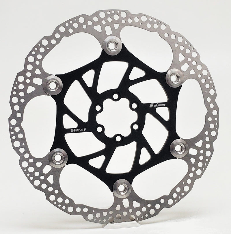 Load image into Gallery viewer, Surron/Talaria Front brake rotor 220mm by Warp 9

