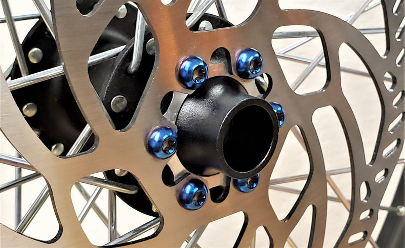 Load image into Gallery viewer, E-Moto Titanium Rotor Bolts by Warp 9
