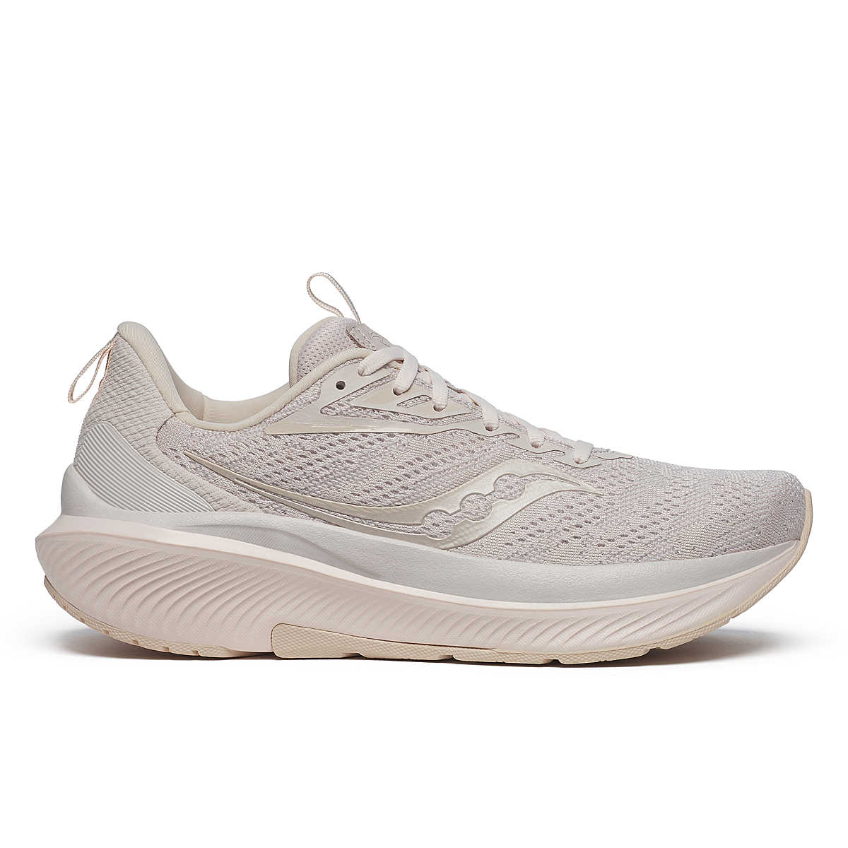 Women's Saucony Echelon 9, Moon/Pearl, 8.5 B Medium - Skoutley Outdoors LLC