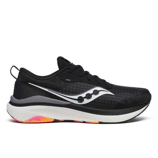Women's Saucony Freedom Crossport, Black/Vizi, 10.5 B Medium - Skoutley Outdoors LLC