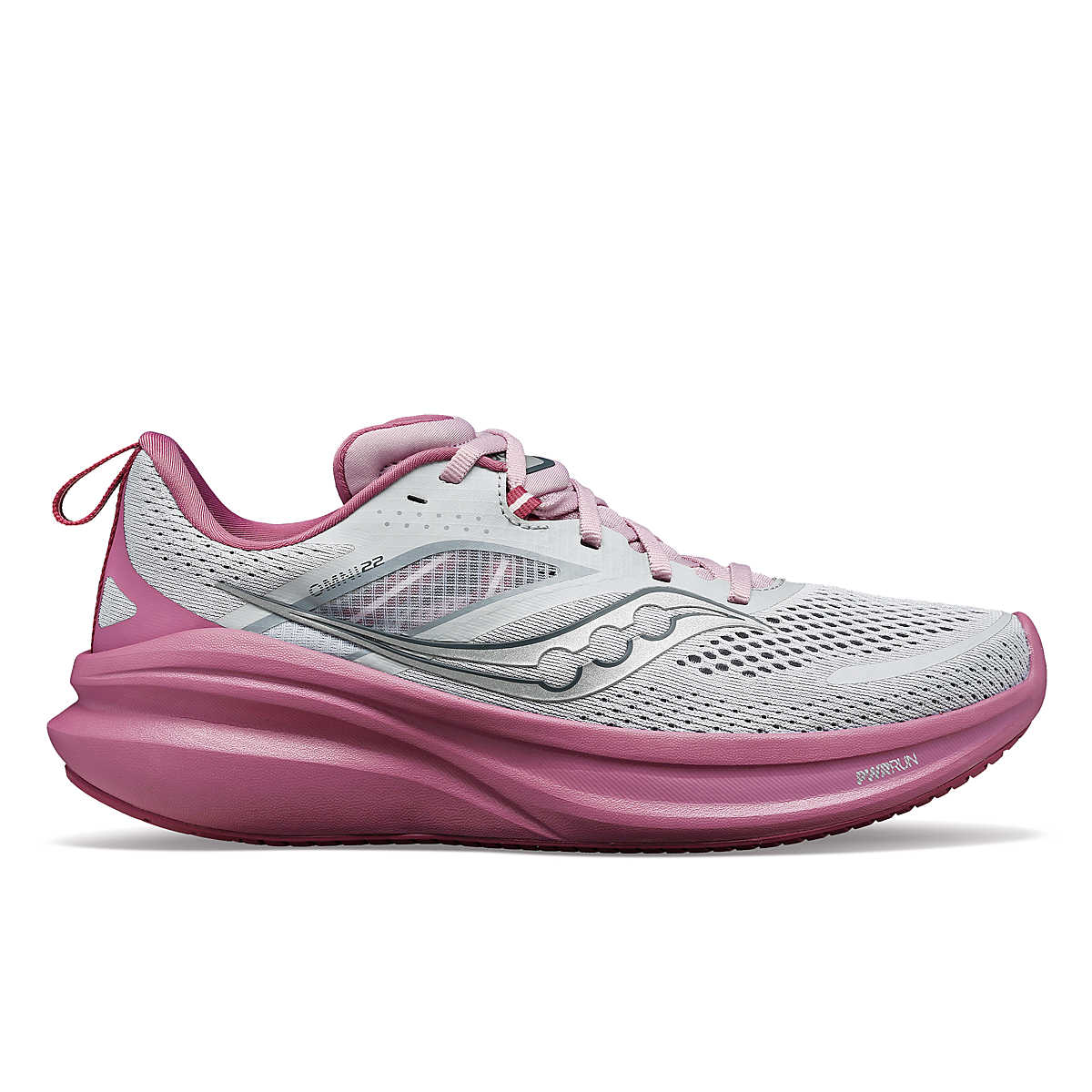 Women's Saucony Omni 22, Cloud/Orchid, 9.5 B Medium - Skoutley Outdoors LLC
