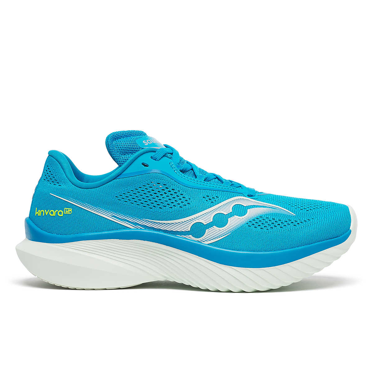 Women's Saucony Kinvara 15, Viziblue/Foam, 8.5 B Medium - Skoutley Outdoors LLC