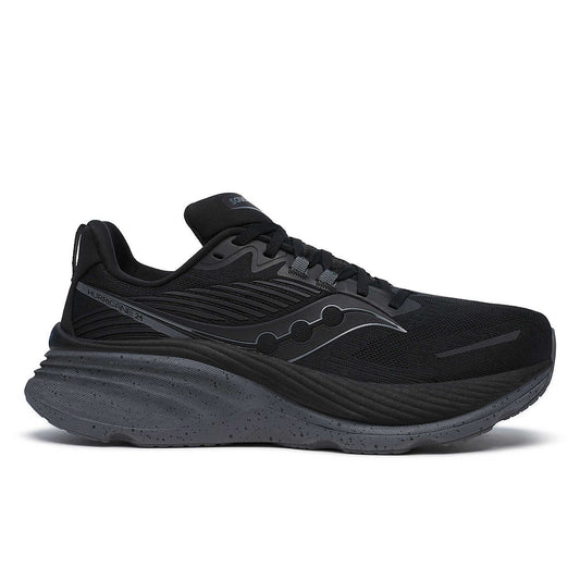 Men's Saucony Hurricane 24, Black/Shadow, 10 D Medium - Skoutley Outdoors LLC