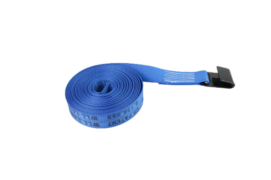 2 x 15 Ft Winch Strap With Flat Hook DIAMOND WEAVE | COLOR OPTIONS