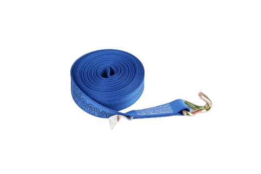 2 x 30 Ft Winch Strap With Wire Hook DIAMOND WEAVE | COLOR OPTIONS